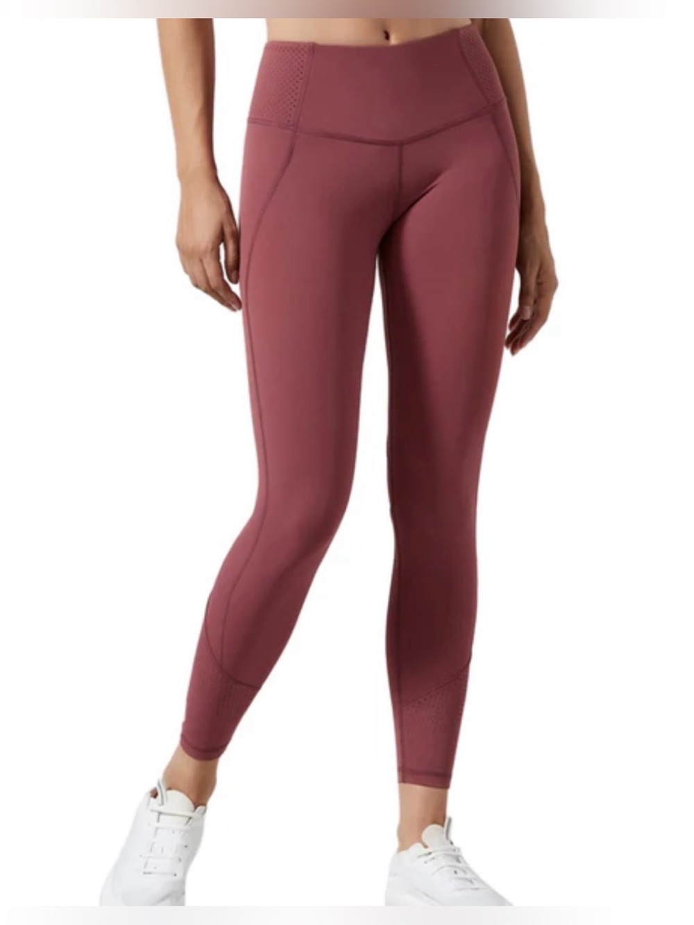 Lilybod High-Waist Performance Leggings - Mauve Rose